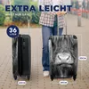 MuchoWow® Koffer Handgepäck Trolley Rollkoffer Kleine Produktbild-Vorschau 5