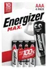 Energizer Max AAA, Jednorazowa bateria, AAA, Alkaliczny, Podgląd zdjęcia produktu 2