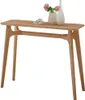 Konsole >BANTRY< in holzfarben, Eiche  - 100x80x35cm Produktbild-Vorschau 3
