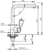 Caressi CABL003I U ECO Küchenarmatur. Edelstahl. Produktbild-Vorschau 4