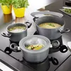 STONELINE 13406, Rund, Grau, Transparent, Glas, Silikon, 20 Produktbild-Vorschau 5