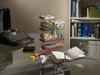Stapelbarer Vorratsbehälter Brickstore, 1L, Blau - Produktbild-Vorschau 2