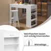 WOLTU Stehtisch Bartisch Bistrotisch, mit 1 Schublade 3 Produktbild-Vorschau 7