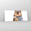 Bilder auf glas - Einteilig - Anthropomorphisierung Bär Produktbild-Vorschau 4