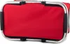 A red picnic basket with a silver frame. Náhled obrázku produktu
