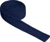 A rolled-up navy blue belt for a bathrobe. Produktbild-Vorschau