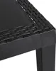 vidaXL Table de jardin anthracite 59x47x40 cm PP Voir les images du produit 6