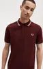 Fred Perry Polo Bordeaux einfarbig Produktbild-Vorschau 7