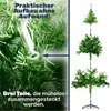 Künstlicher Weihnachtsbaum 210 cm grün mit Metallständer Produktbild-Vorschau 4