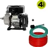 Garten Komplettset 4 Takt 1" Benzinwasserpumpe Produktbild-Vorschau 1