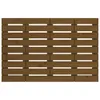vidaXL Wand-Kopfteil Honigbraun 81x3x63 cm Massivholz Produktbild-Vorschau 5