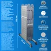 WORHAN SCALA MULTIUSO SCALA 460cm + piattaforma in Anteprima dell’immagine prodotto 2