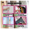 Collage of four images demonstrating the simple application of a product. Produktbild-Vorschau