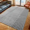 Kurzflor Teppich im skandinavischen Boho-Stil Wohnzimmer Produktbild-Vorschau 2