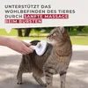 Fackelmann Katzenbürste mit Edelstahlborsten, Fellbürste Produktbild-Vorschau 5