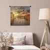 MuchoWow® Wandteppich Wandbehang Italien - Gondel - Canal Produktbild-Vorschau 5