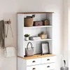 vidaXL Hutch ASKIM 91 x 30 x 104 cm Lite drewno sosnowe Podgląd zdjęcia produktu 3