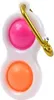 2-Fach Simple Dimple Fidget Toy Schlüsselanhänger - Produktbild-Vorschau 4