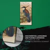 Leinwand Uhr Küche Wohnzimmer Bild 30x60 Vögel Wild Tiere Produktbild-Vorschau 5