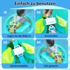 Sicherer Baby-Schwimmring mit Sonnenschutz, aufblasbar für Produktbild-Vorschau 6