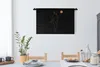 MuchoWow® Wandteppich Wandbehang Frau - Mond - Schwarz - Produktbild-Vorschau 3