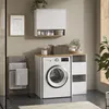 Armoire de salle de bain Vicco Viktor Blanc/Chêne Artisan Voir les images du produit 6