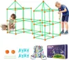 140-teiliges Kinder Konstruktionsspielzeug Fort Bausatz - Produktbild-Vorschau 1