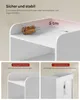 WOLTU Nachttisch Nachtschrank, Ladefunktion LED-Licht, 2 Produktbild-Vorschau 4