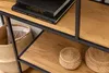 Industrial Bücherregal SLIM LINE 185x135cm Wildeiche Produktbild-Vorschau 6