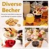 Weinglasaufsatz Bambus,10 Stück Charcuterie Topper, Produktbild-Vorschau 3