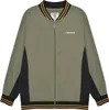 A flat lay of a men's bomber jacket. Produktbild-Vorschau