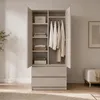 Drehtürenschrank SOLO 2D2S II, Schlafzimmer, Kleiderschrank Produktbild-Vorschau 2