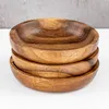 3er Set Teller Akazie Ø10cm Holzteller Dipschale Produktbild-Vorschau 5
