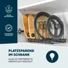 eluno Topfdeckel und Pfannenhalter, mit Anti-Rutschfüßen, Produktbild-Vorschau 3