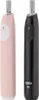 Two electric toothbrushes, one pink and one black, are shown side-by-side against a white background. Produktbild-Vorschau