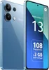 A marketing image of a blue smartphone, showing both the front and back. Podgląd zdjęcia produktu