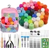 Set di feltro ad aghi 50 colori 228 pezzi in borsa con Anteprima dell’immagine prodotto 1