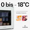 Klarstein IceAge 36 Mini-Gefrierschrank, 36 L, Einstellbare Produktbild-Vorschau 5