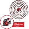 Einhell TE-OS 18/150 Li Solo Ponceuse multi-usages sans fil Voir les images du produit 25
