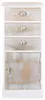 vidaXL Beistellschrank 38x28x86 cm Massivholz Paulownia Produktbild-Vorschau 2