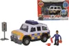 SIMBA Jeep della polizia Sam il pompiere con fichi 925-1096 Anteprima dell’immagine prodotto 1
