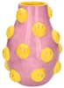 Gift Company Vase Artisan Smile Rosa Gelb Produktbild-Vorschau 2