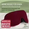 OMNIRELEXX Schlafmaske für Frauen u. Herren – Atmungsaktive Produktbild-Vorschau 3