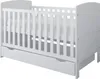 Babybett Kinderbett 70x140 cm mit Matratze & Schublade Produktbild-Vorschau 6