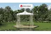 Altana ogrodowa - Metal - 300 x 290 cm - Biały - TILCARA Podgląd zdjęcia produktu 6