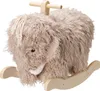 A plush mammoth rocking toy on a white background. Produktbild-Vorschau