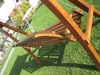 Design Bank aus Holz Lärche für Hollywoodschaukel 2-Sitzer Produktbild-Vorschau 6