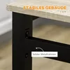 Jídelní set HOMCOM, 5dílný, jídelní stůl 100 x 63 cm se 4 Náhled obrázku produktu 7