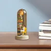Miniatur-Leserfigur als Nachtlicht für Zuhause, Büro oder Produktbild-Vorschau 4