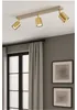 KAR-LIGHTING Spotbalken 3‑flammig Gold, Metall – Produktbild-Vorschau 6